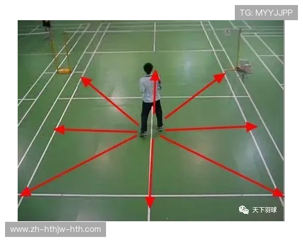 羽毛球米字跑位